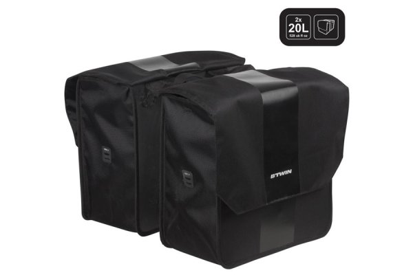 Double rear Pannier for bike